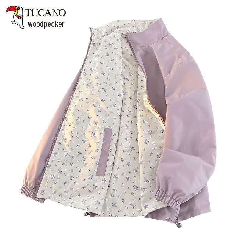 Tucano Women's Floral Reversible Collegiate Jacket