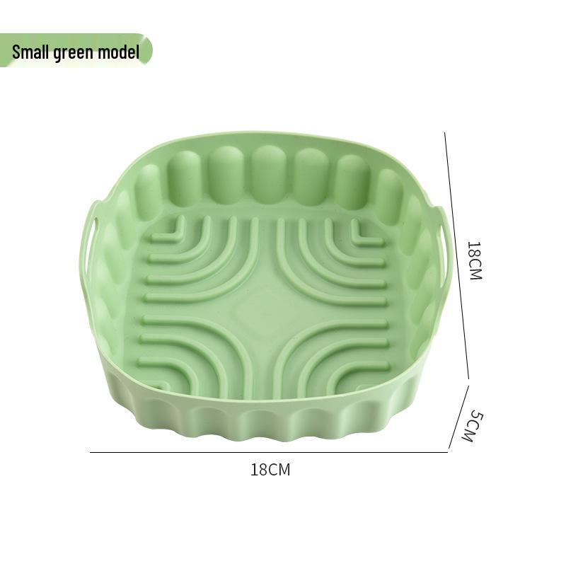 High-Temperature Resistant Silicone Air Fryer Baking Tray and Cake Mold