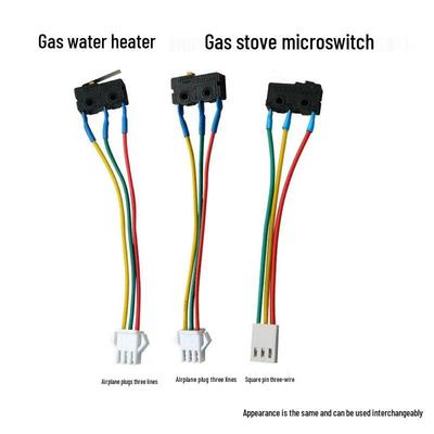 Micro-interrupteur de débit pour chauffe-eau à gaz et cuisinière - Compatible avec les cuisinières à gaz, les cuisinières à charbon et les chauffe-eau.
