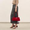 Less 2026 Spring Mulberry Silk Straight Long Skirt