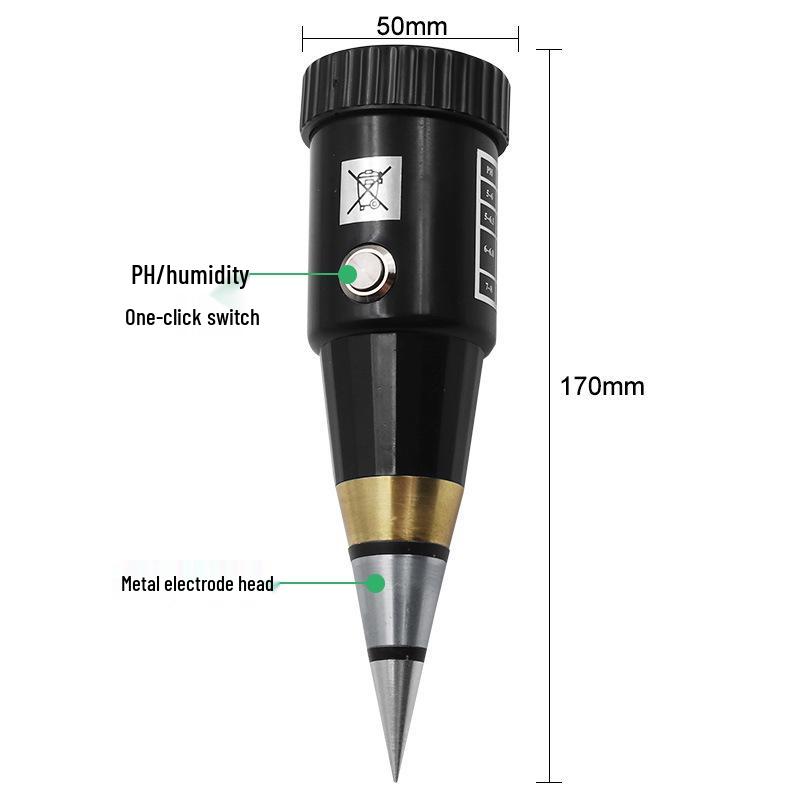 Dual Soil Meter: pH & Humidity Tester