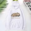 Sloth Hoodies Women Sweatshirts Plus Size Men Casual Long Sleeve Clothing Cute Warm Pullover