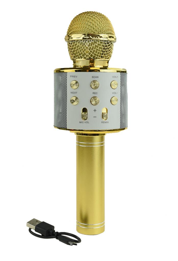 Mikrofon Bezprzewodowy Karaoke Głośnik Bluetooth Do Śpiewania Dla Dzieci