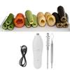Replaceable Head Electric Vegetable Core Digger Stainless Steel Effort-saving Electric Fruit Corer Wear-resistant Efficient