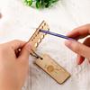 Precision Wooden Knitting and Crochet  Marker with Easy-to-Read Density Calculator