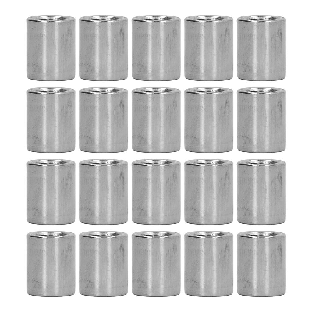 20 stk M8 Innvendig gjenge Koblingsmuttersett Rustfritt stål Robust Gjenget Koblingsmuttersett for