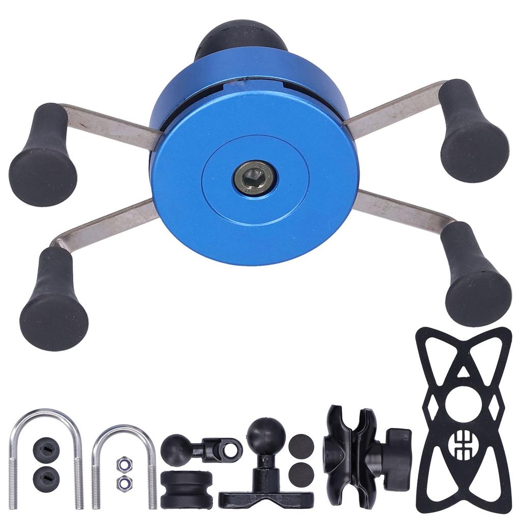 Mobile Phone Holder Handlebar Modification Universal with 13 Accessories for IOS 7 8 SE X XS Xr