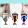 Vibrant Mermaid Foundation Brush Portable Beauty Tool Perfect For On-the-go Makeup