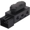Obaee 6 Way Power Seat Adjustment Switch Driver Side Passenger Side Compatible With Ford, Lincoln, Mercury 2005-2016, W/Knob Cover,Replacement For