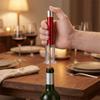 Red Cork Remover Aluminum+ABS Corkscrew Tools Easy Air Pump Pressure Bottle Opener  Red Wine Bottle