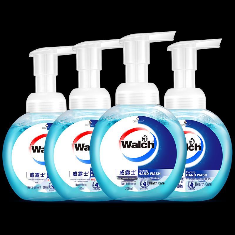 

Walch Foaming Antibacterial Hand Soap 4 x 300ml