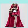 Elegant Adult Red Riding Hood Costume For Cosplay Events And Theme Parties