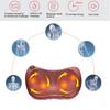 DC 12V Electric Massage Pillow Electric Shoulder Back Heating Kneading Infrared Therapy Pillow Shiatsu