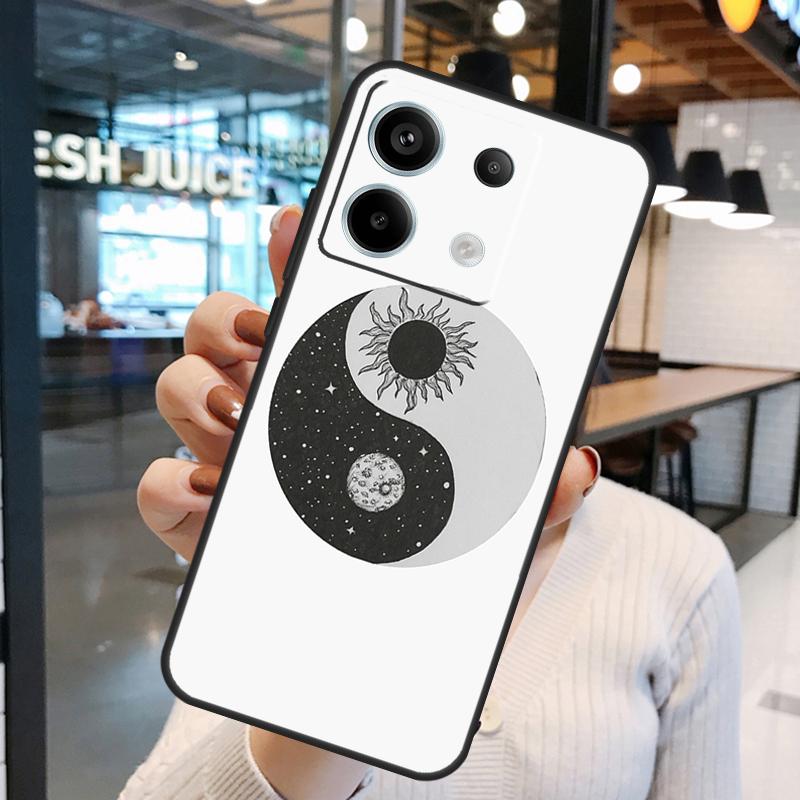 Eight Diagrams Taiji Yin Yang Cover For Xiaomi Redmi Note 13 Pro 12 11 9 10 Pro 9S 10S 11S 12S Redmi 12 10C 12C 13C Case