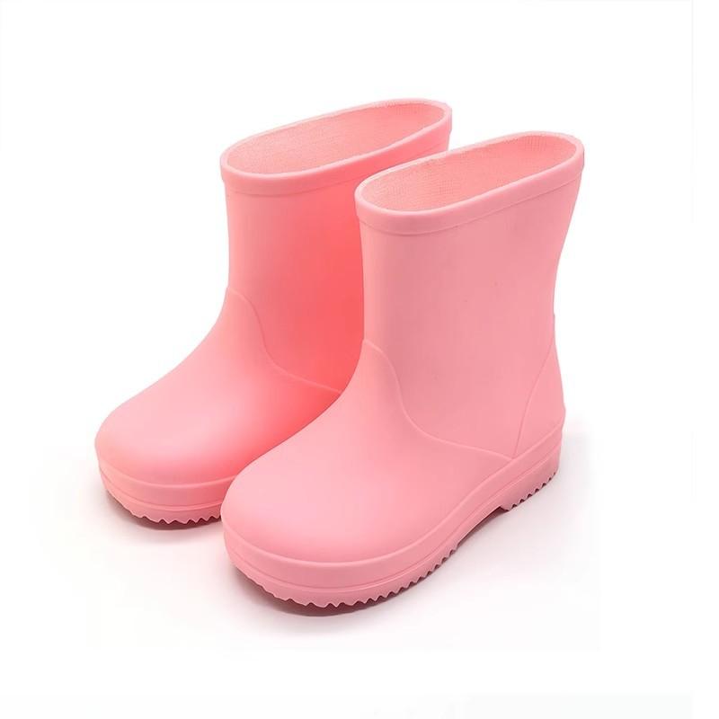 Kinder Niedrig geschnittene Gummistiefel Stilvoll Wasserdicht Rutschfest für Alle Jahreszeiten Speziell Unisex für Grundschulkinder