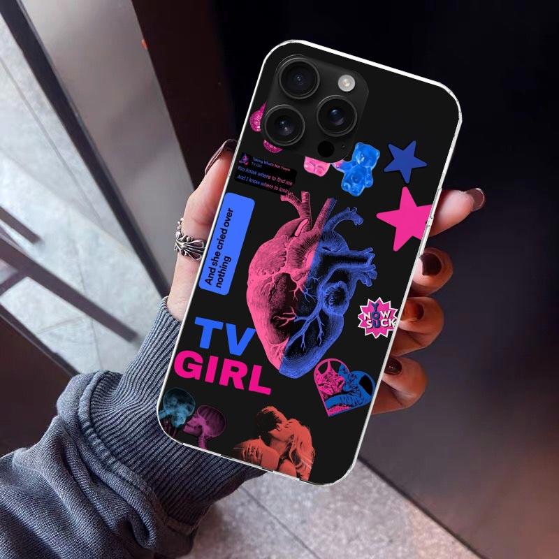 TV Girl Album Phone Case For iPhone 17 Air 16 15 Pro Max 14 Plus 13 Mini 12 11 Cover 7 8 SE Silicone Shell Print Fundas 17 Air 1