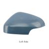 ZUK For Volvo S40 C30 C70 V50 2007-2009 Exterior Door Rearview Mirror Cover Side Mirror Shell Wing Mirror Housing None Painted