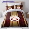 Galatasaray Passion Bedding Quilt Set Quilt Cover Pillowcase Home Decoration Birthday Gift (1 * duvet cover + 2 * pillowcase, without core)