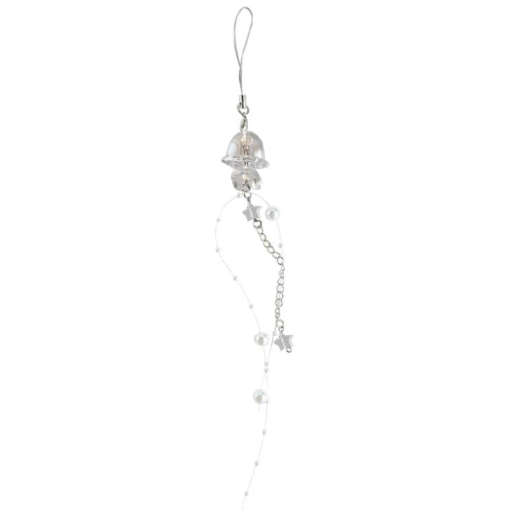 Sweet Jellyfish Star Pendant Phone Chain Keychain Y2k Phone Lanyard Backpack