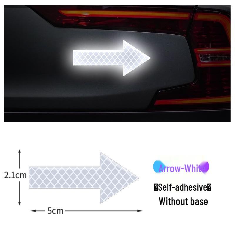 

Reflective Warning Sign Sticker for Cars, Motorcycles, Electric Vehicles, and Bicycles