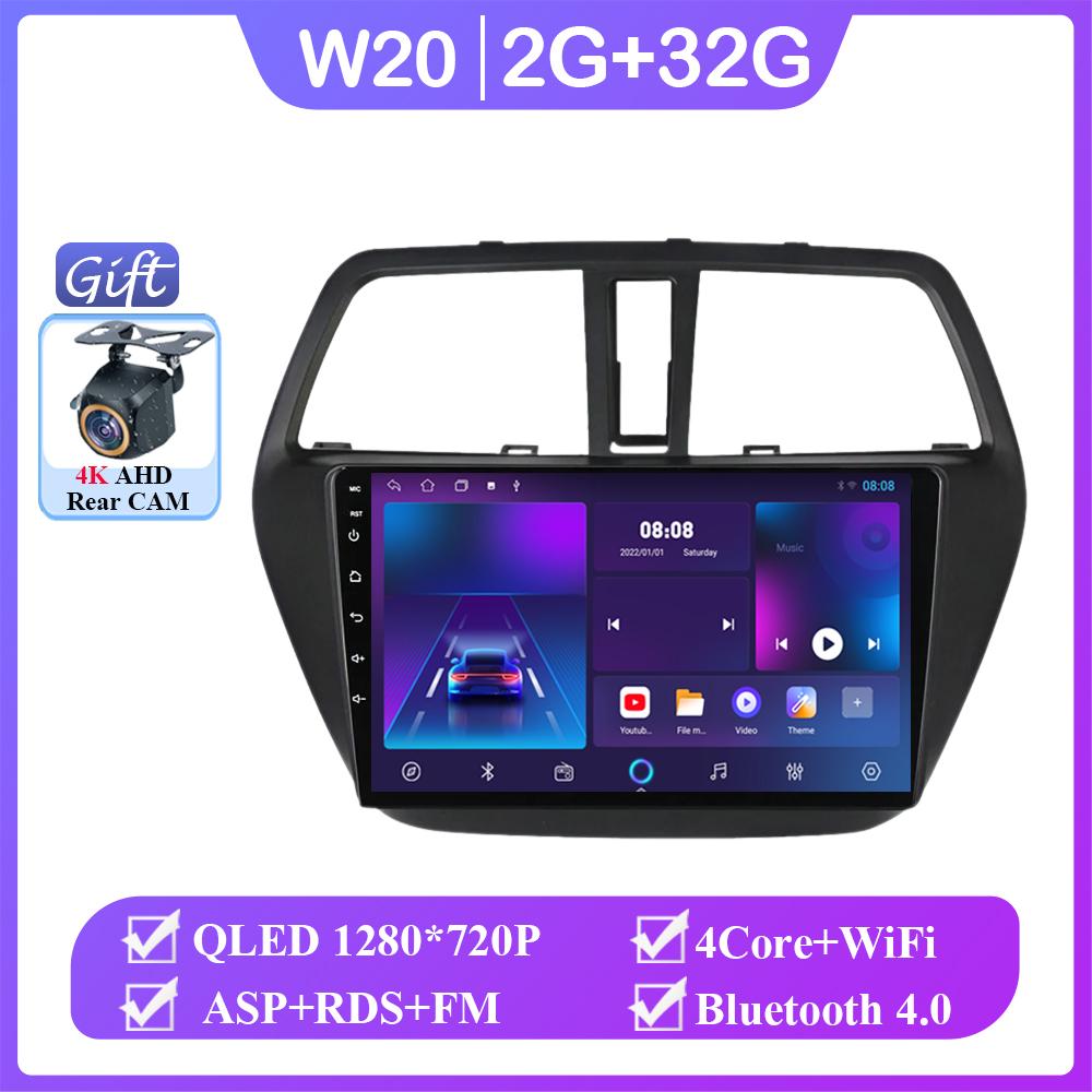 

Android 14 автомобильное радио для Suzuki SX4 2 S-Cross 2012 - 2016 Carplay Авто Мультимедийный Плеер Сенсорный Экран GPS Навигация BT 5.0 DSP