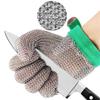 Mănuși din plasă cu inel din oțel inoxidabil Mănuși pentru măcelar de bucătărie, rezistente la cuțit, cuțit, protecție pentru mâini