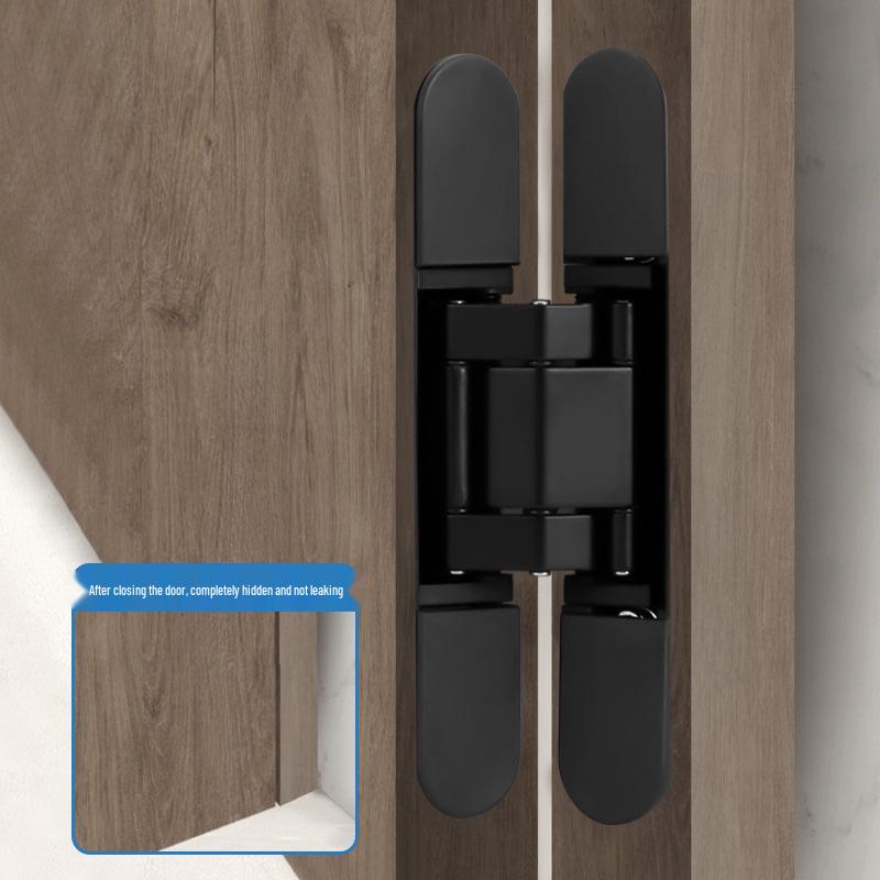 Three-Dimensional Adjustable Concealed Zinc Alloy Hinge for Outward Opening Wooden Doors