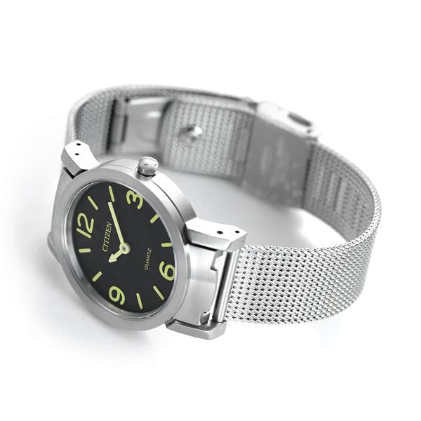 Citizen Tactile Watch for the Visually Impaired AC2200-55E Unisex Mesh Band