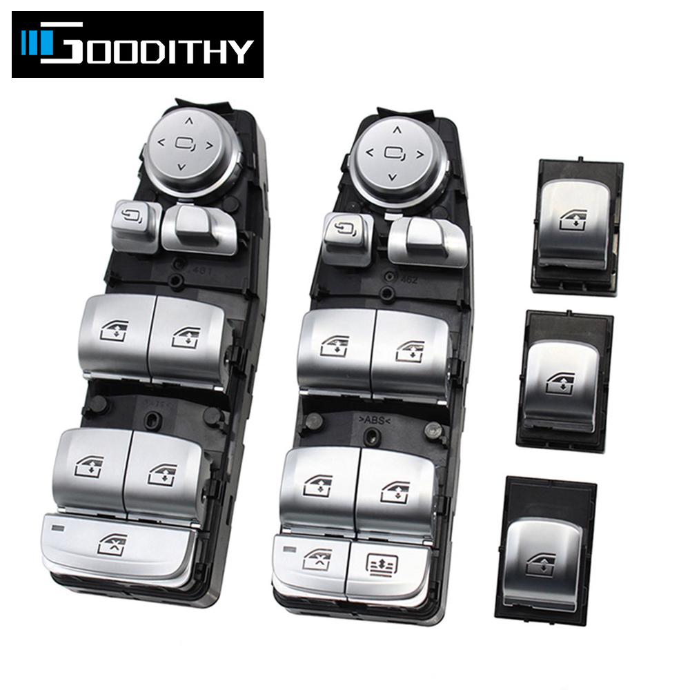 Driver Window Mirror Switch Control Button For BMW 5 6 X3 X4 X5 Series G30 G31 G32 G01 G02 G05 F90 Window Lifter Control Switch