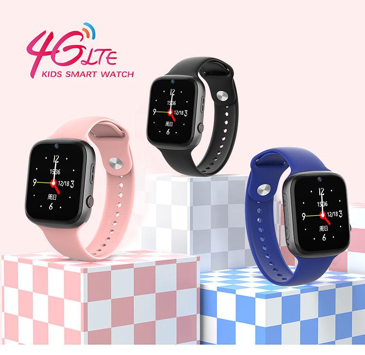 Kids 4G SIM Card Smartwatches GPS Tracker C90 Children Call Watch Sim Card Smart Watch for Kids Student Watches