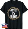Religious Jesus Is King Christian Unisex T-Shirt