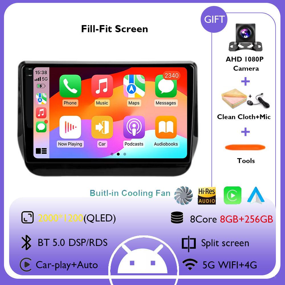 Car Radio Android 14 Multimedia Navigation Wireless Carplay Auto Stereo Screen For Hyundai H1 2 Grand Starex TQ 2017 - 2022