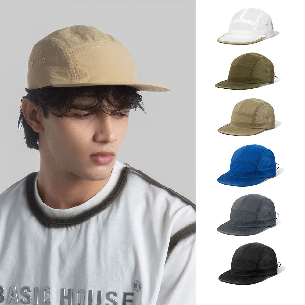Japanese Style Quick Drying Cap Adjustable Hip-hop Hat Casual Flat Brimmed Baseball Cap  Unisex
