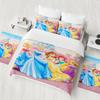 Princess Series 100% Polyester Duvet Cover Set Home Decor Bedding Comforter Sets 3D Children'S Bedding Set 3-Piece