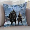 Game God Of War Cute Cartoon Two-dimensional Pillowcase Bedroom Sofa Cushion Cover Nap Pillow Cover