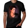 Ian somerhalder T-shirt Casual All Match T-shirt för Unisex