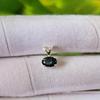 Natural Indicolite Tourmaline Gemstone 925 Sterling Silver Pendant A 129 Gift