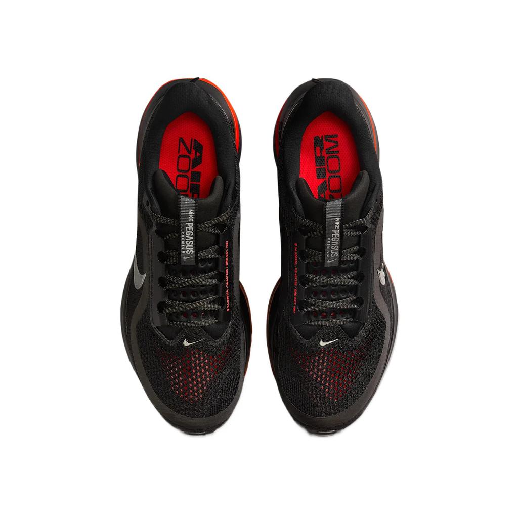 Nike Air Zoom Pegasus Premium Black Bright Crimson Women's Sneakers Casual HQ2593-003