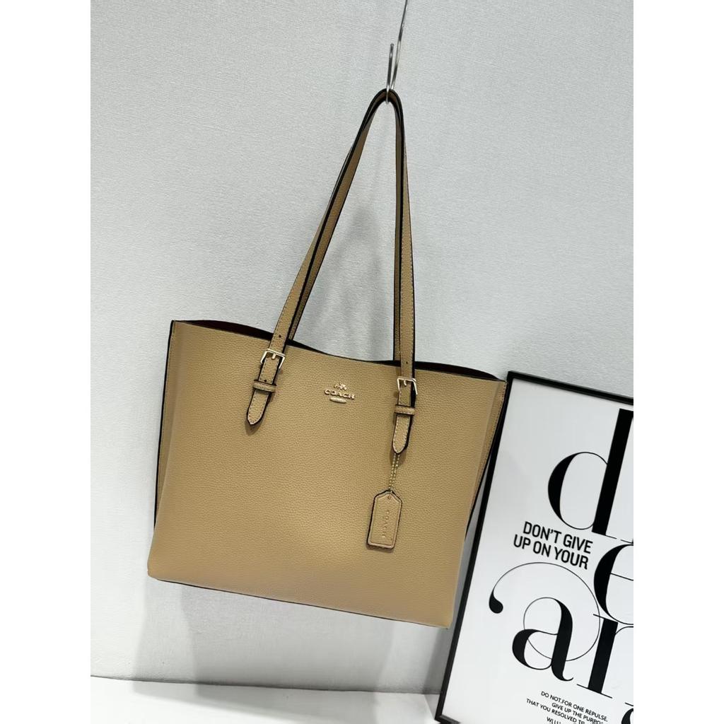 Fashion Coach C Home Women's Bag Mollie Large Pietot Bag Large Capacity Old Flower One Shoulder Handheld Shopping Bag