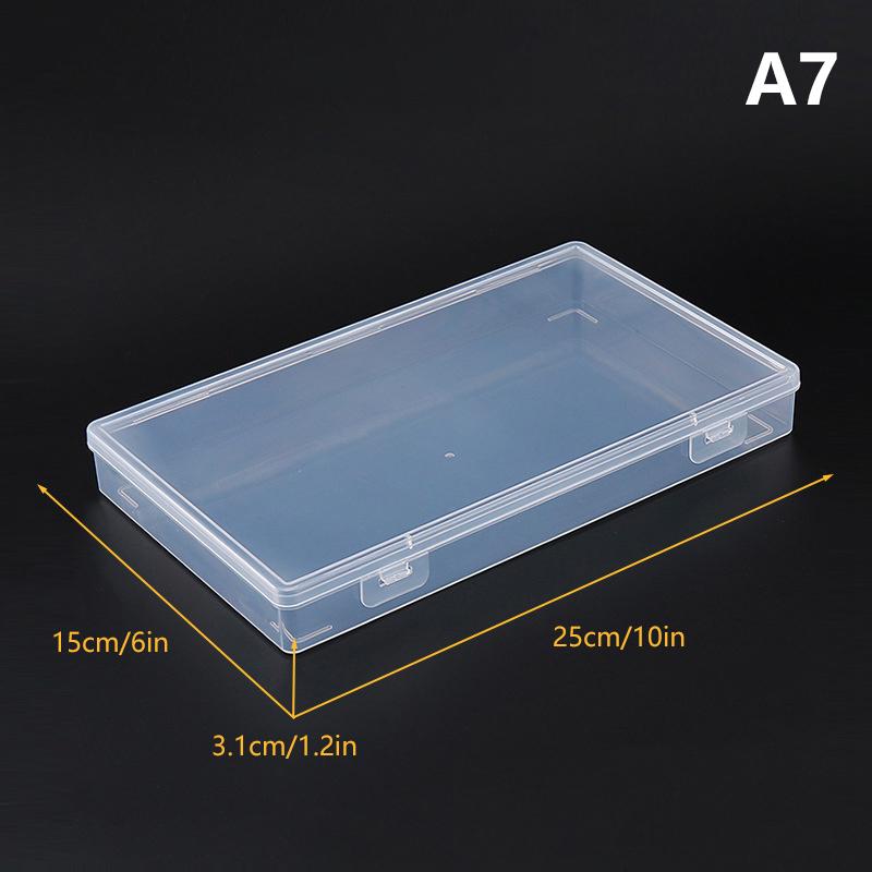 

1 шт., коробка для хранения украшений для дизайна ногтей, кейс со стразами, драгоценными камнями, бисерами, пластиковый контейнер, аксессуары для ногтей, пустой контейнер для маникюра своими руками A7