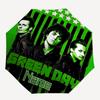 1PC Green Day - Custom Name Automatic Folding Umbrella - Compact 8-Rib Design, Durable Plastic & Iron, Daily Use S0106049