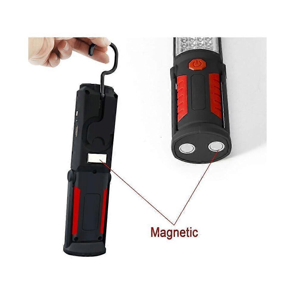 Inspection Light Rechargeable LED Light, Rechargeable LED Work Light, with Magnetic LED Torch Light Inspection Light