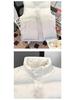 Unisex Gradient Stand Collar Winter Vest - Fashionable, Casual, and Versatile Outerwear