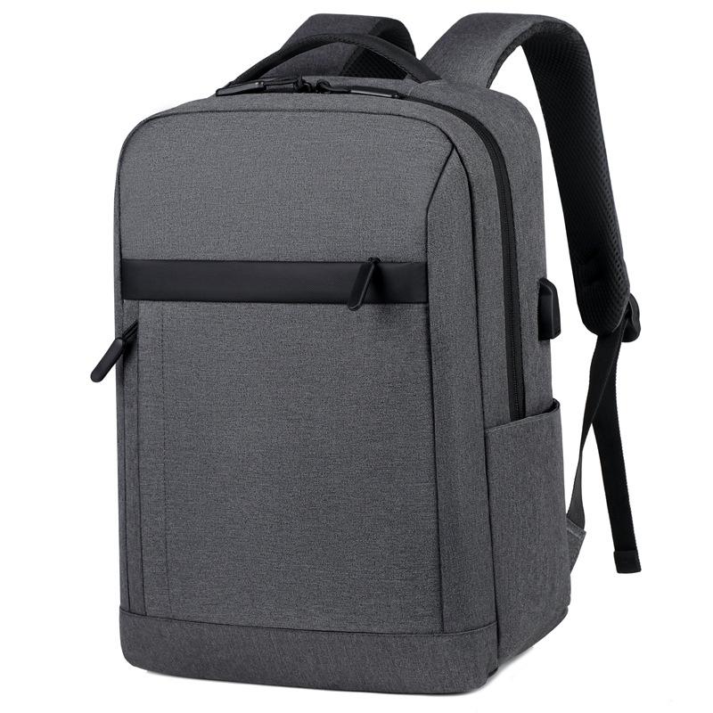 

Многофункциональный рюкзак для бизнеса и отдыха, рюкзак для ноутбука большой вместимости one size темно-серого