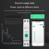 Remote Voice Control Tuya WiFi Smart Circuit Breaker Electricity Statistics Smart WiFi Circuit Breaker Switch