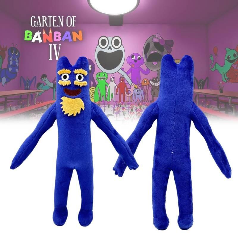 Adorable Purple Yellow Mustache Garten Of Banban Plush Toy Soft Pp Cotton Stuffed Doll
