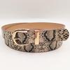 Small Snake Pattern Series Women's Belt Simple and Versatile Jeans Decorative Belt