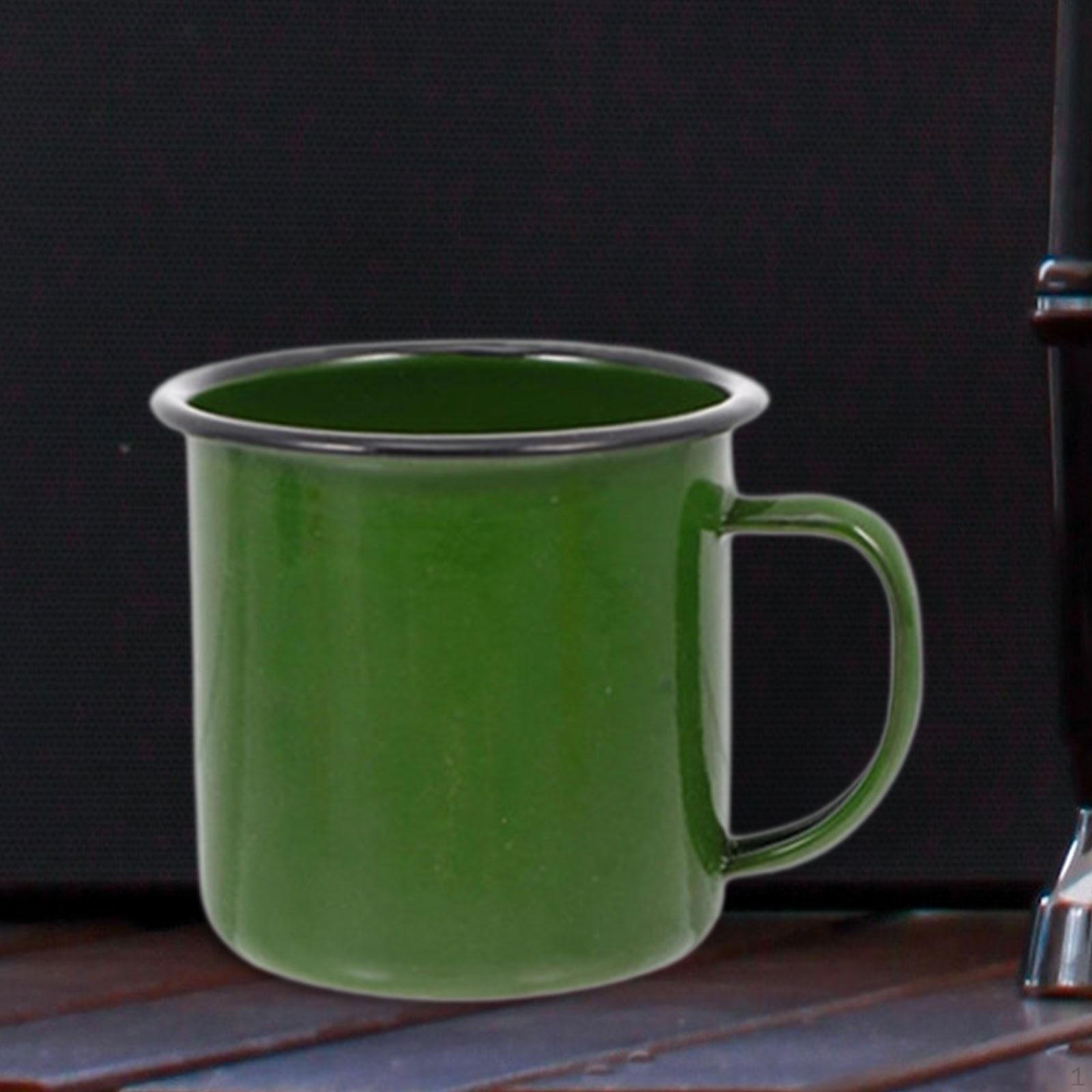 

Эмалированная кофейная чашка с молоком, подарки на день рождения, новинка, прочная кружка для чая для настольного общежития, дома