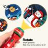 Christmas Theme Projector Light Kids Flashlight with 24/32 Patterns, LED Cartoon Projection Torch, Bedtime Story Lamp Educational Films, Boys