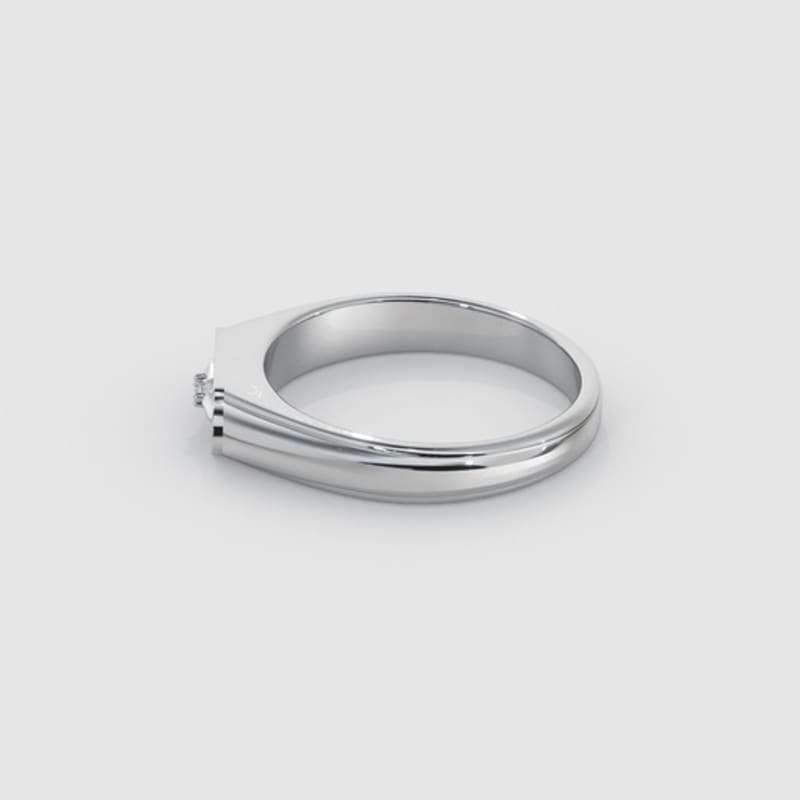 MUSEE.ART Star Cubic Signet Ring